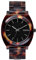 Nixon Time Teller Acetate Damenuhr Analog Quarz mit Acetat Armband Tortoise