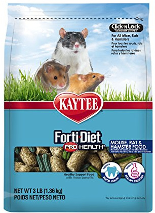 Kaytee Forti-Diet PRO Health, Cibo per Topi, ratti e criceti, 3 lbs