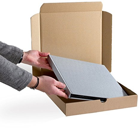 Lot de 10 Boîtes postales extra-plates CARREES format 320x320x50 mm