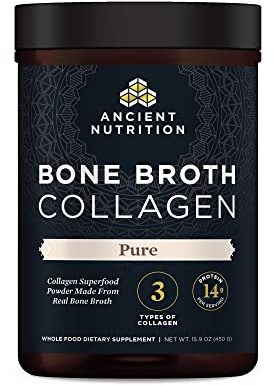 Ancient Nutrition - Bone Broth Collagen Pure - 15.9 oz.