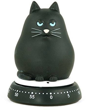 Bengt EK Design Tier 618-Timer Katze schwarz