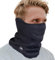 Tough Headwear Winter Snood Neck Warmer - Fleece Face Mask for Cold Weather Sports - Neck Gaiter for Men & Women - Thermal Snoods Ideal for Skiing, Cycling, Golf & Running - Black