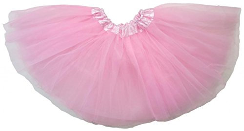 Dancina Pink Princess Tutu for Girls Fluffy Tulle Skirt 2-7 Yrs Pink