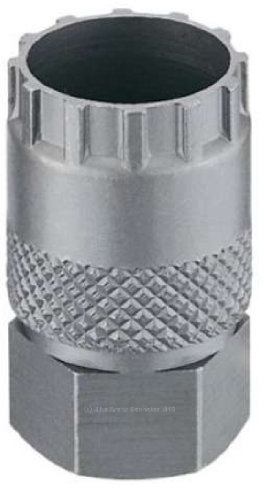 IceToolz 24009C3 Cassette Lockring Tool, Schwarz, M