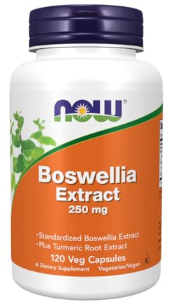 NOW Foods, Boswellia Extract, 250 mg, 120 Veg Capsules
