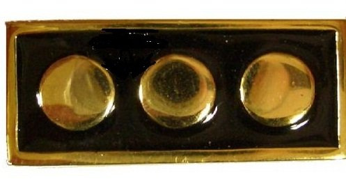 Three Star Vize Admiral Pin