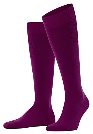 FALKE Airport M Kh lana algodón lisos 1 par, Calcetines largos Hombre, Rosa Arctic Pink 8233, 43-44