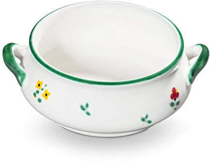 GMUNDNER KERAMIK zuppiera | capienza : 0.37 litro | Fiori sparsi | Stoviglie Prodotte artigianalmente in Austria