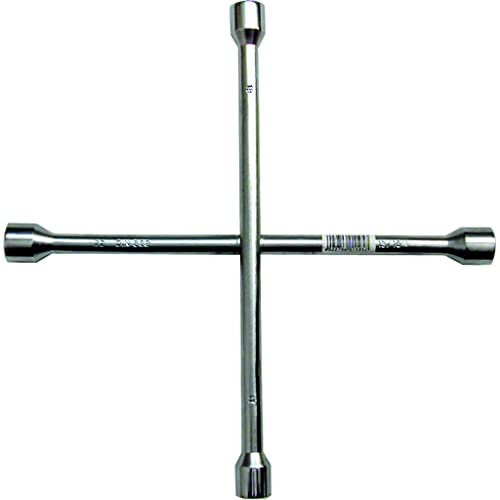 SW-Stahl 02200L Radkreuzschlüssel, 13/16, 17-19-22 mm I Rad Kreuzschlüssel I Radkreuz 1/2 I Werkzeug für Reifenwechsel I Felgenkreuz I Reifenwerkzeuge I Wagenkreuz PKW