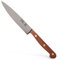 GÜDE Solingen Tradition - Spickmesser geschmiedet, 13 cm, Pflaumenholz, K.GÜDE, Office Messer, Handmade Germany, Braun