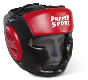 Paffen Sport allround ECO huvudskydd för träning; svart/röd; GR: L/XL