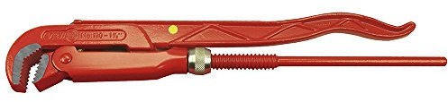 VBW 87110025 Rohrzange 90° rot lackiert poliert 3