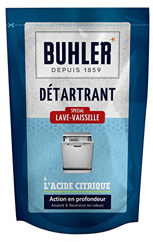 buhler Doypack - Limpiador descalcificador para lavavajillas (200 g, 4 unidades)