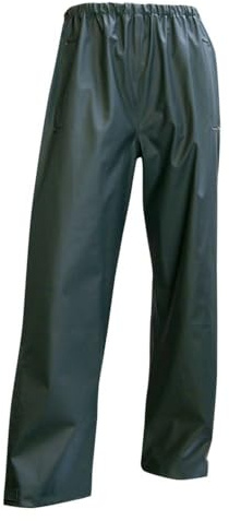 LMA 1252 TONNERRE Pantalon de Pluie, Kaki Fonce, Taille 5