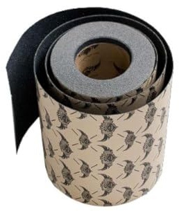 Jessup Rouleau de grip pour skateboard (25,4 x 60 pieds, Noir)