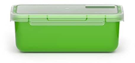 Valira Porta alimentos - Contenedor hermético de 0,75 L hecho en España, color verde