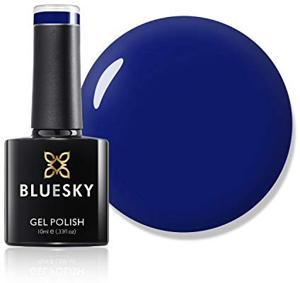 Bluesky A024 Navy Seals Gellack 10 ml | Gel-Nagellack für glänzende und schöne Nägel | langer Halt von bis zu 3 Wochen