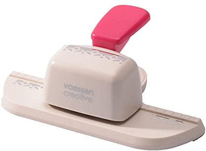 Vaessen Creative Bordürenstanzer Sweet & Petite, 16 x 10 x 6 cm, White