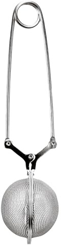 Staedter té y Especias Pinzas, Plata, Acero Inoxidable, Plateado, 5 cm