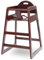 La Baby Commercial/Restaurant Hochstuhl, Holz, cherry