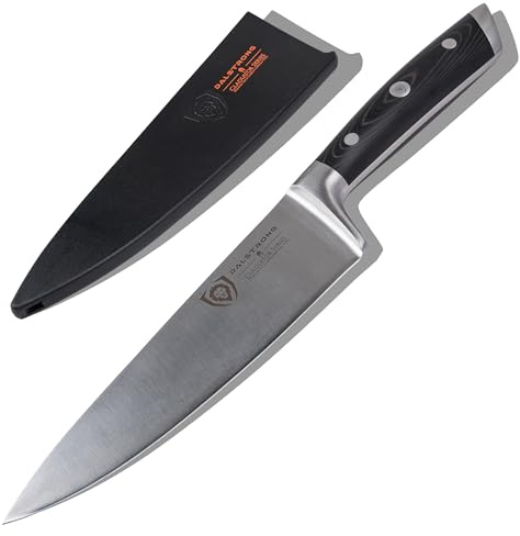 DALSTRONG Coltello da Chef – Serie Gladiator – Acciaio Tedesco HC - 8 (200mm)