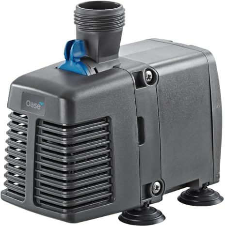 Oase OptiMax 3000 Aquarium Pump for Water Circulation, Pump for Sump Filter, Submersible and Inline, Saltwater and Freshwater Aquariums, Pump for Fish Tanks, Flow Control, German Engineering