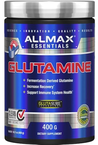 ALLMAX Essentials ARGININE HCL - 400 g - Precursor for Synthesis of Nitric Oxide - Vegan & Gluten Free - 200 Servings