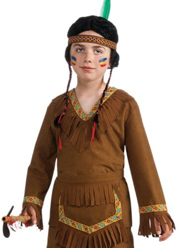 Rubie's American-Kostüm für Kinder, Unisex, Mehrfarbig, S, IT884599-L