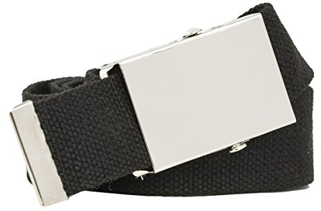 shenky - Cintura in tela - 160 cm - XXXL - Nero - 150 cm