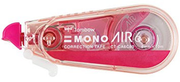 Tombow 68695 MONO Air Correction Tape. Easy to Use Correction Tape for Instant Corrections