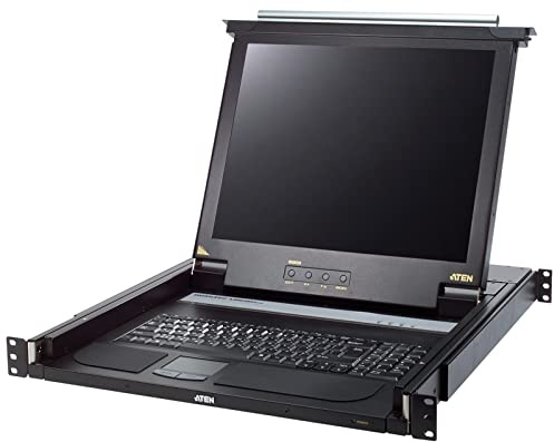 Aten CL1000M KVM Slide Konsole Rack für LCD 43 cm (17 Zoll)