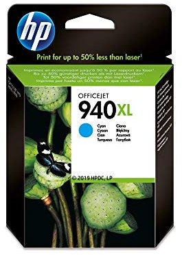 HP 940XL Cyan Original Tintenpatrone mit hoher Reichweite