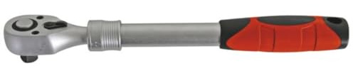 Toolland Destornillador de carraca extensible de 1/2 con mecanismo de dientes finos de 72T, la herramienta perfecta para cada trabajo, en casa o en el taller