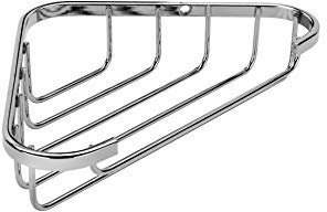 Croydex Chrome Plated Mild Steel Corner Wire Soap Dish, 5 Year Rust Free Guarantee