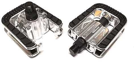 Fahrrad Pedale Faltpedale Set Alu Klapppedale mit CrMo-Achse hochwertig nach STVO
