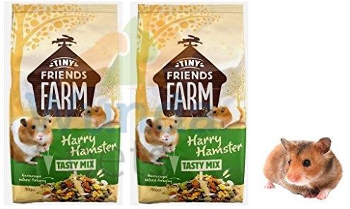 Supreme Original Harry Hamster Food Complete Muesli, 2 X 700G