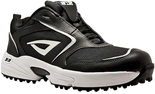 3N2 Mofo Turf Shoes for Men and Women in Baseball & Softball, Coaching and Training Shoes - Black, Size 14