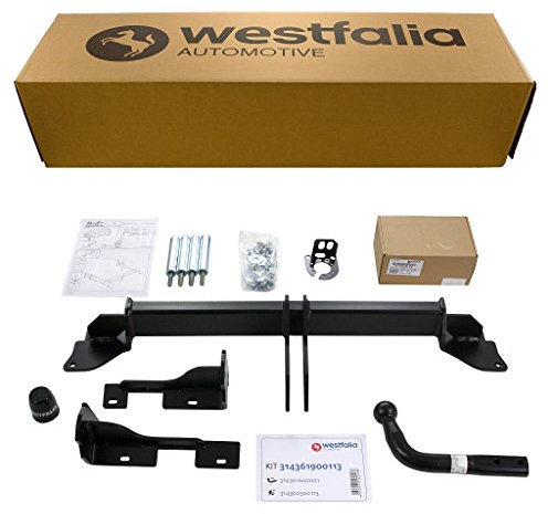 Westfalia starre Anhängerkupplung für Opel Zafira/Zafira Family (BJ 07/2005-12/2012) - im Set mit 13-poligem fahrzeugspezifischen Westfalia Elektrosatz