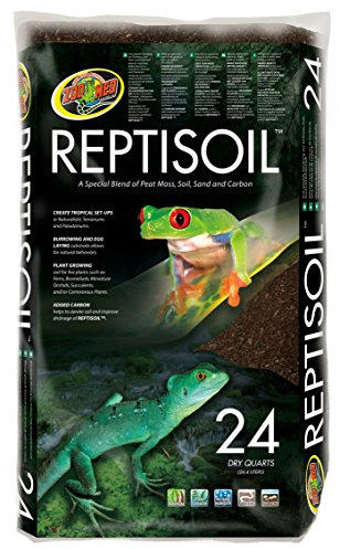 Zoo Med Reptisoil - Substrato bioattivo per Rettili, Aracnidi, Tartarughe e Anfibi a Base di Fibra di Cocco, per Terreni Tropicali - 26,4 Litri