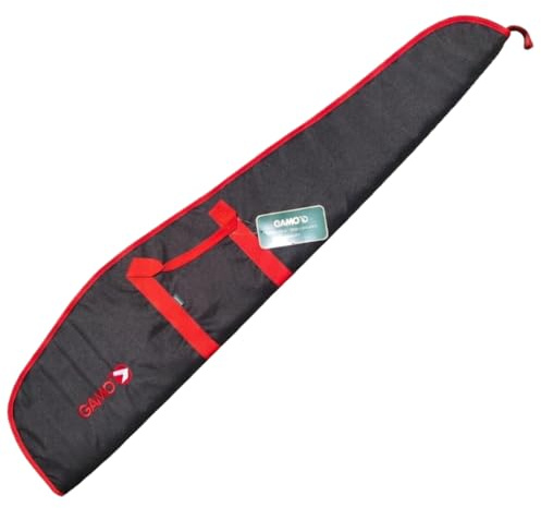 FUNDA PARA CARABINA CON VISOR 120 cm ROJA