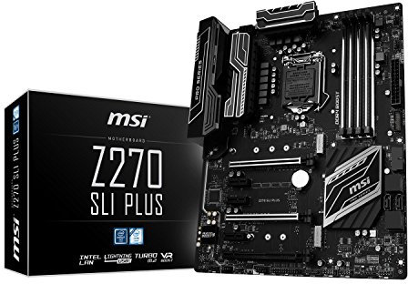 MSI Z270 SLI Plus Carte mère Intel ATX Socket LGA 1151