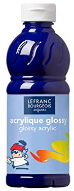 Color And Co Flacon 500ml Acrylique Glossy Outremer