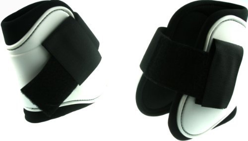 ARBO-INOX Gamaschen Streichkappen weiß Neopren Warmblut