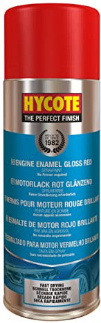 Hycote XUK998 Engine Enamel Red 400ml