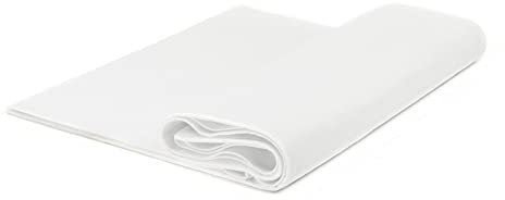 The Felt Store Bastelfilz Meterware 1,6mm Weiß, Filzstoff Länge 3 m, Breite: 1,8 m