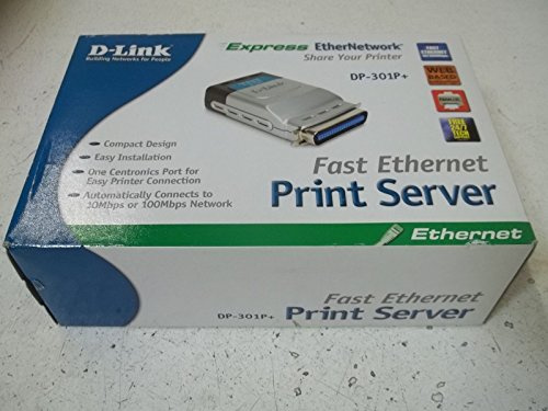 D-Link Fast Ethernet Print Server Ethernet LAN print server - print servers (Ethernet LAN, 56 mm, 90 mm, 26 mm, 147 g, 0 - 50 °C)