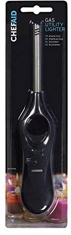 Chef Aid Clear Refillable Gas Lighter