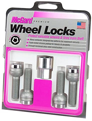 28018SU Wheel Lock Bolts SU M14 x 1,5, radius seat, shaft length 26,7 mm, Overall length 46,7 mm, He