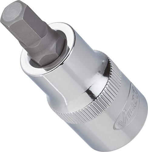 Vigor V2104 Hexagon Socket Screwdriver Bit, 8 mm, L 55 mm, 1/2