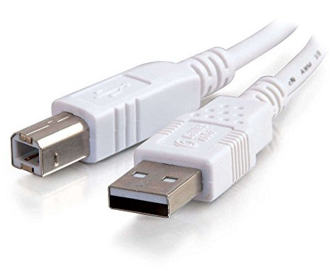 C2G 81563 5m USB 2.0 A/B Cable - White